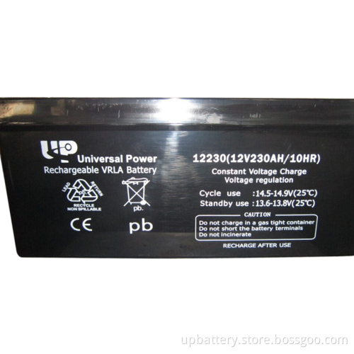 Hot Sale 12V 230ah Batteries for Solar Energy
